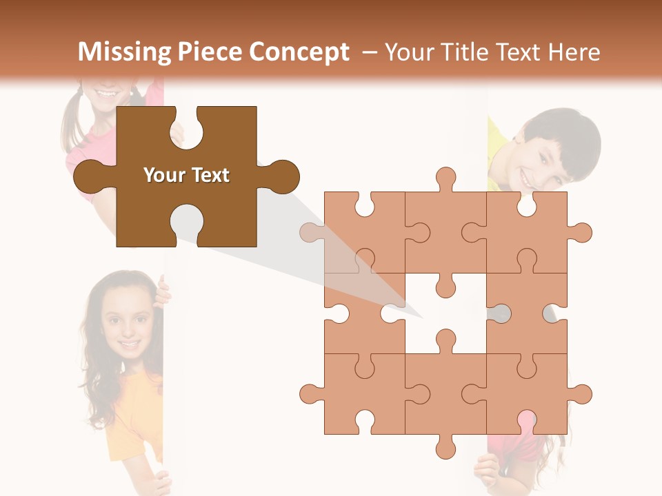 Advertising Message Childhood PowerPoint Template