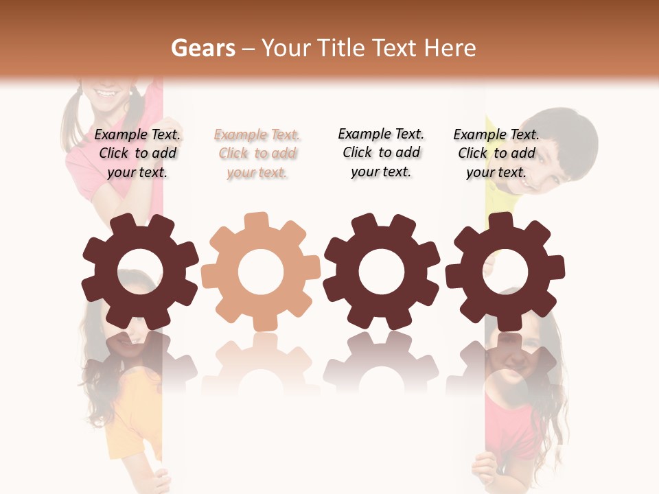 Advertising Message Childhood PowerPoint Template