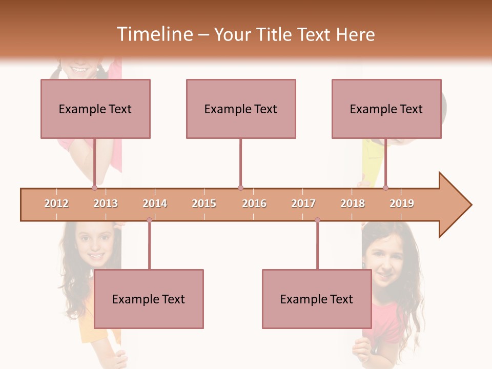 Advertising Message Childhood PowerPoint Template