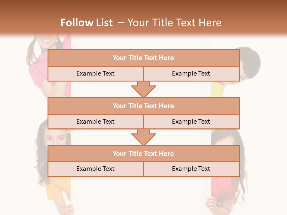 Advertising Message Childhood PowerPoint Template