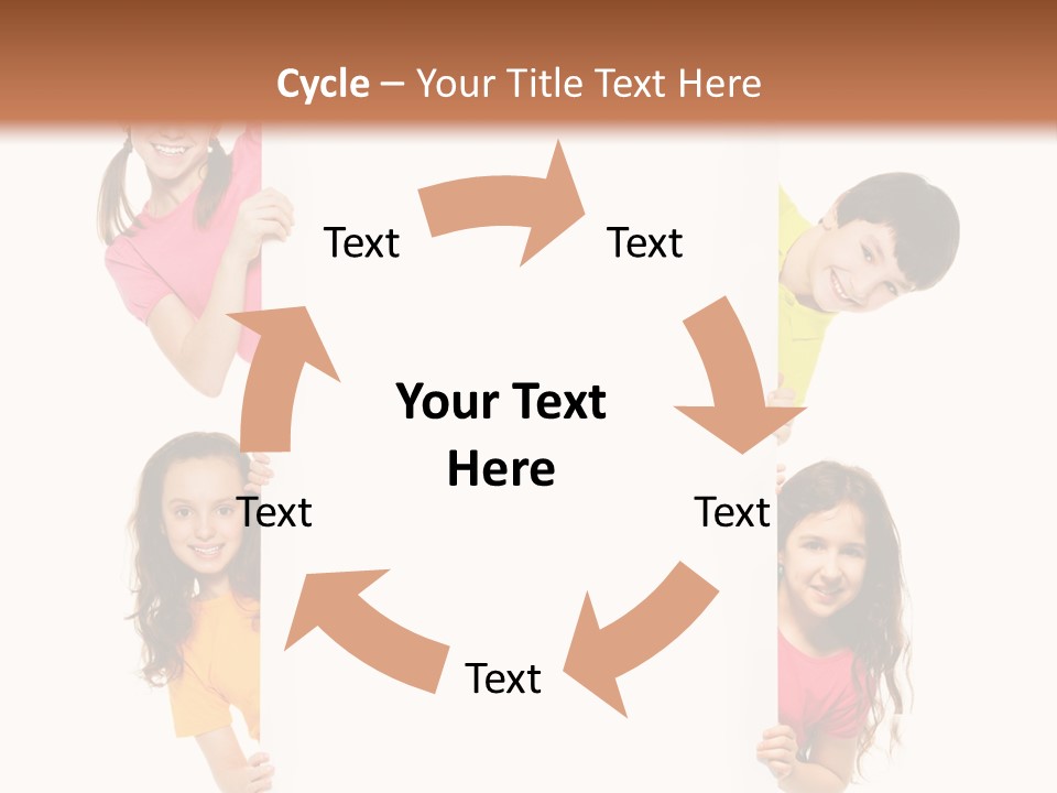 Advertising Message Childhood PowerPoint Template