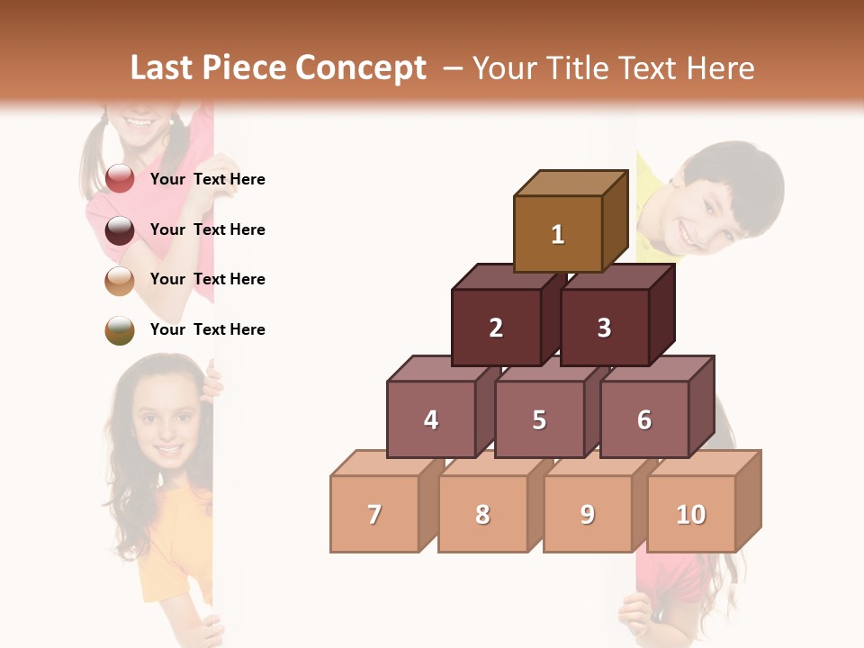 Advertising Message Childhood PowerPoint Template