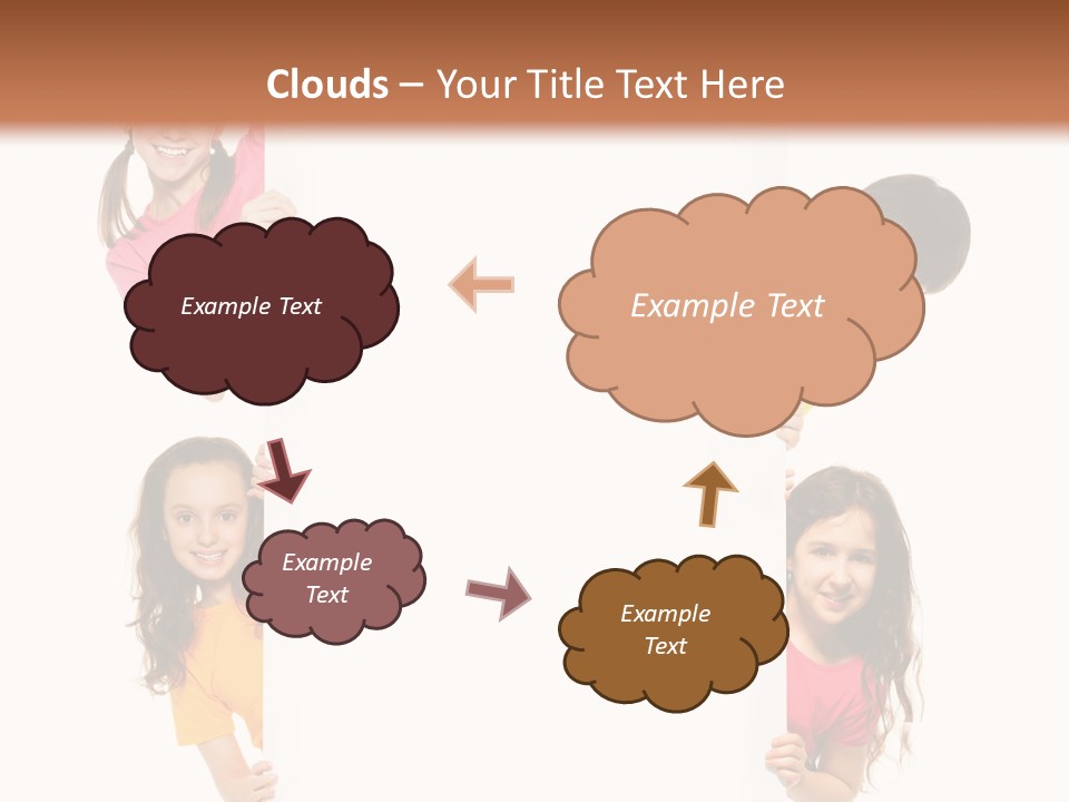 Advertising Message Childhood PowerPoint Template