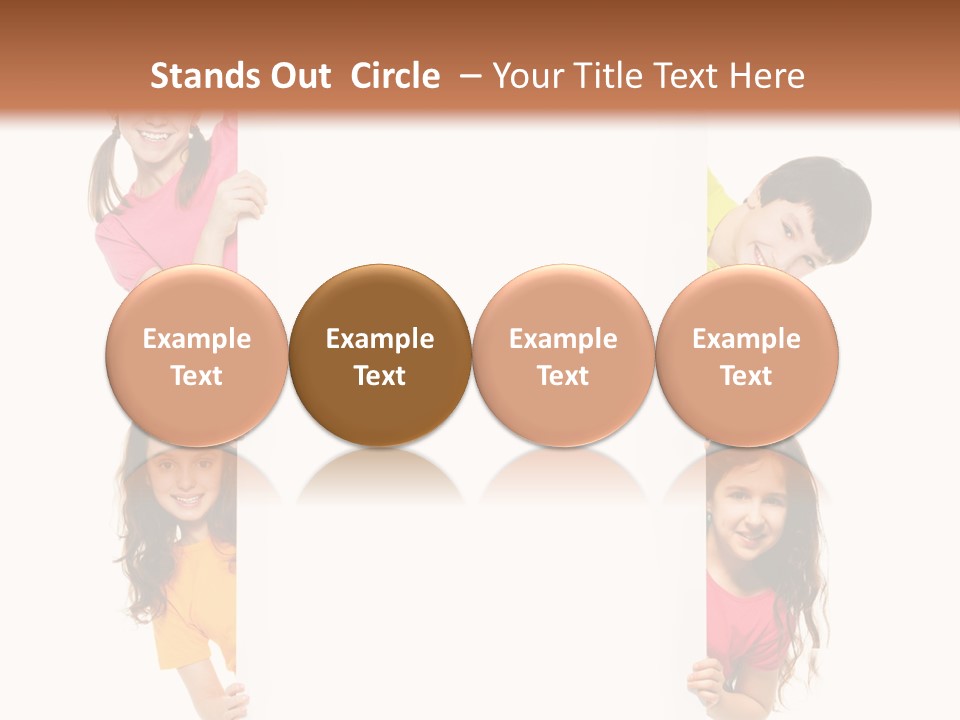 Advertising Message Childhood PowerPoint Template