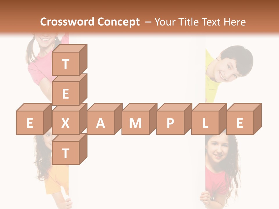 Advertising Message Childhood PowerPoint Template