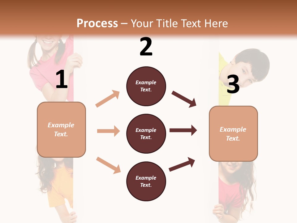 Advertising Message Childhood PowerPoint Template