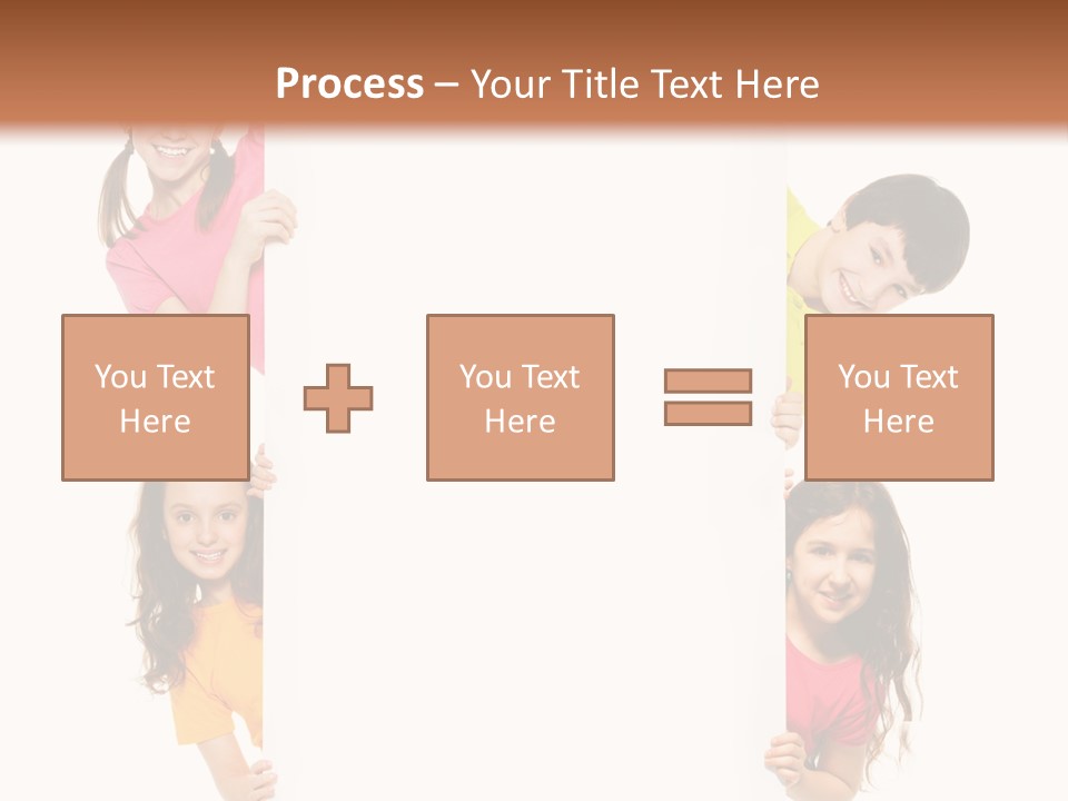Advertising Message Childhood PowerPoint Template