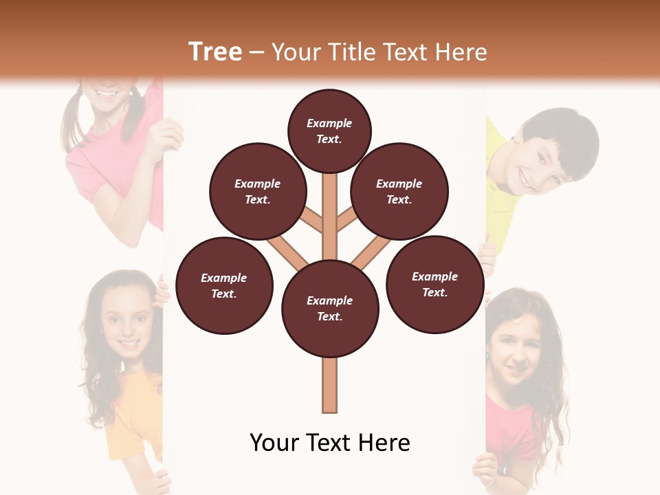 Advertising Message Childhood PowerPoint Template