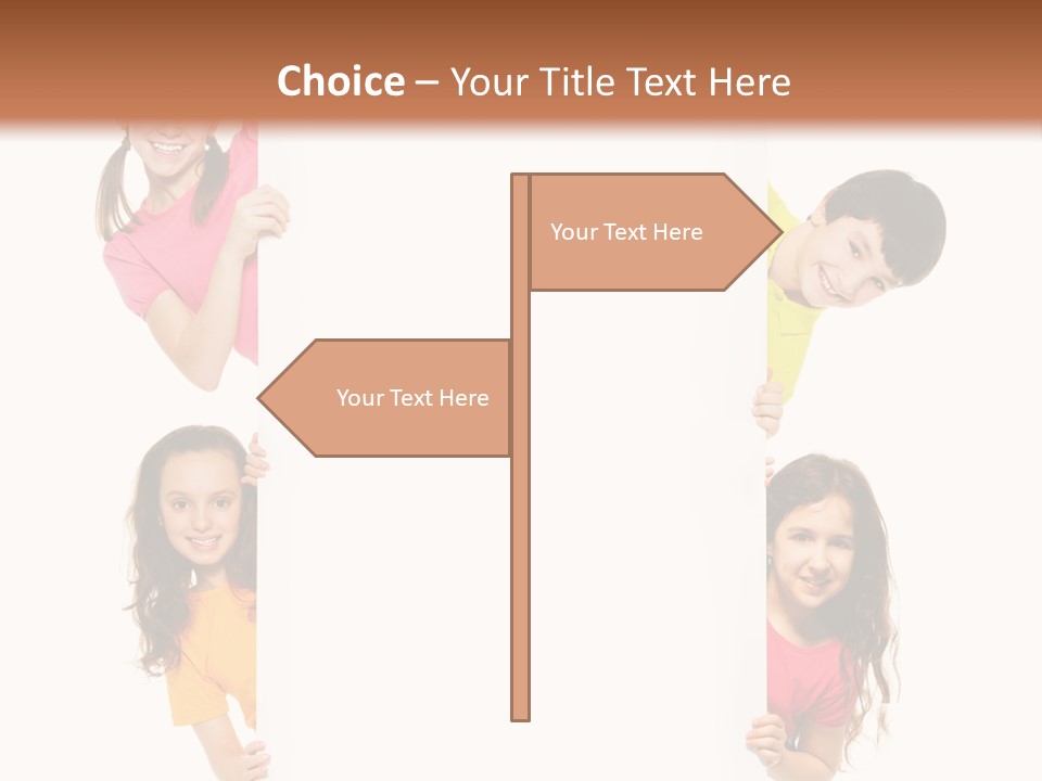 Advertising Message Childhood PowerPoint Template