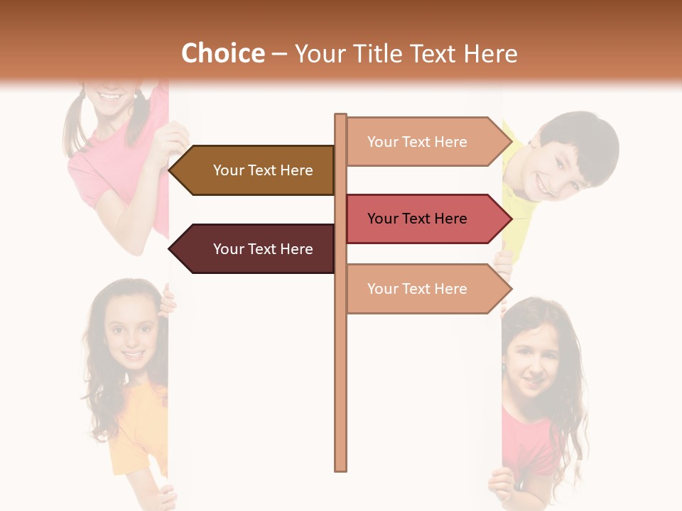 Advertising Message Childhood PowerPoint Template