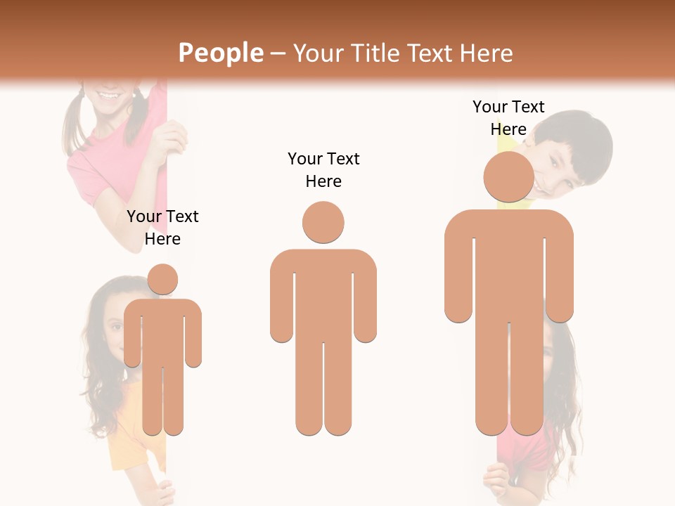 Advertising Message Childhood PowerPoint Template