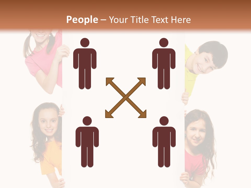 Advertising Message Childhood PowerPoint Template