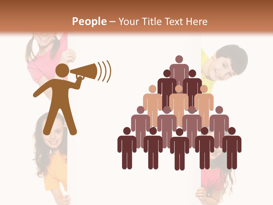 Advertising Message Childhood PowerPoint Template