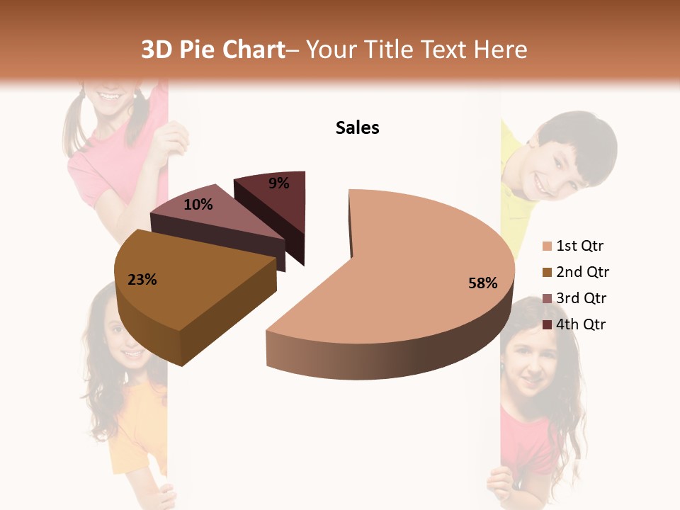 Advertising Message Childhood PowerPoint Template