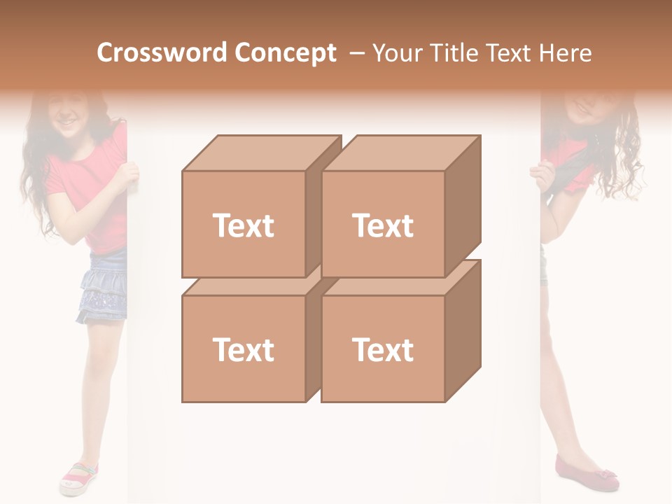 Team Friend Toothy Smile PowerPoint Template