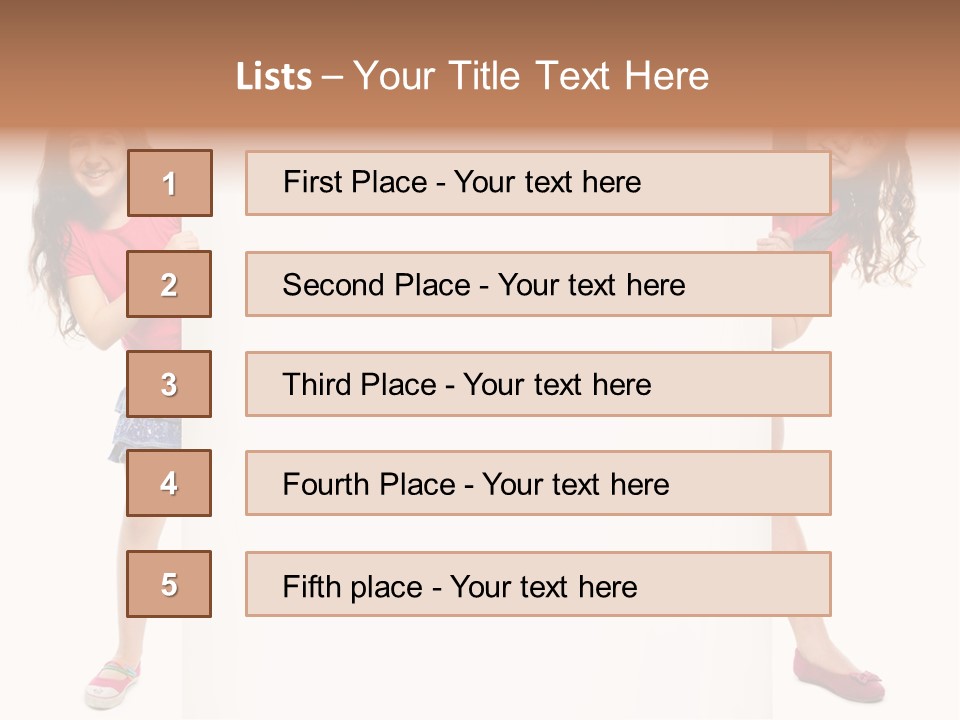 Team Friend Toothy Smile PowerPoint Template