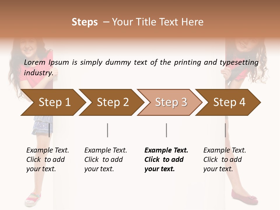 Team Friend Toothy Smile PowerPoint Template