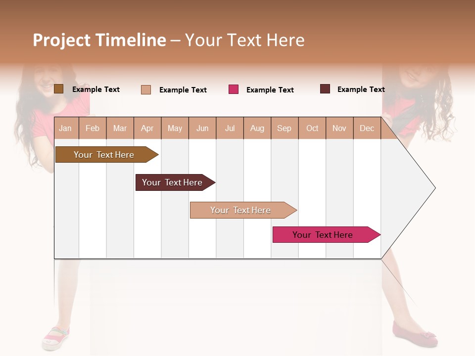 Team Friend Toothy Smile PowerPoint Template