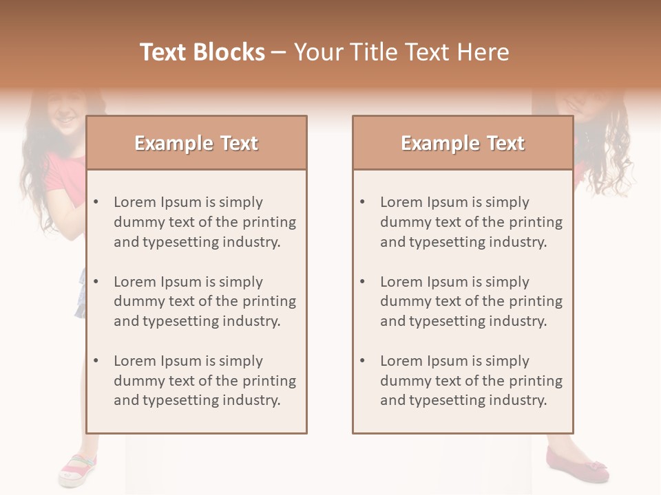 Team Friend Toothy Smile PowerPoint Template