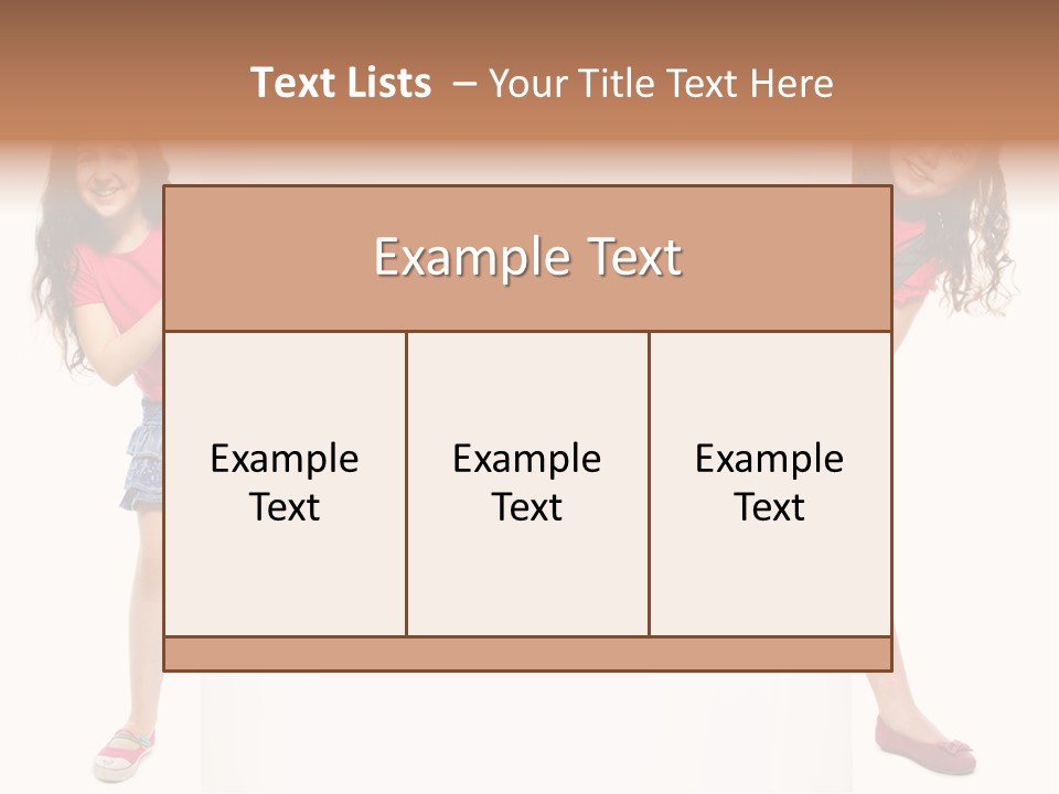 Team Friend Toothy Smile PowerPoint Template