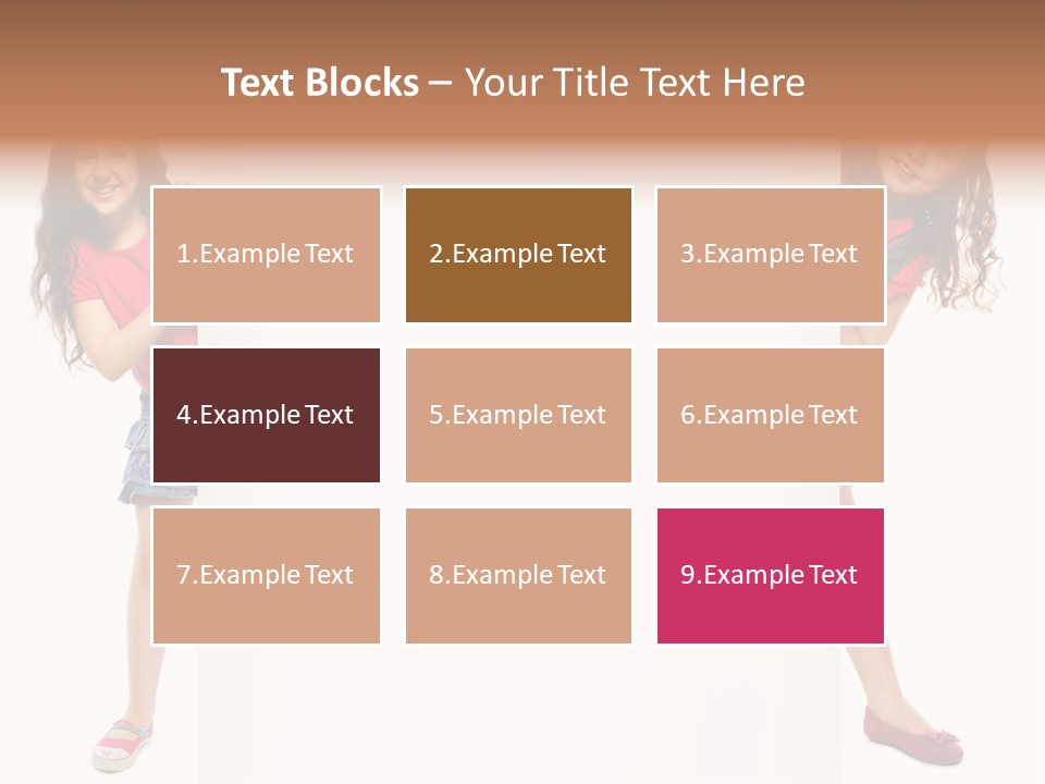 Team Friend Toothy Smile PowerPoint Template