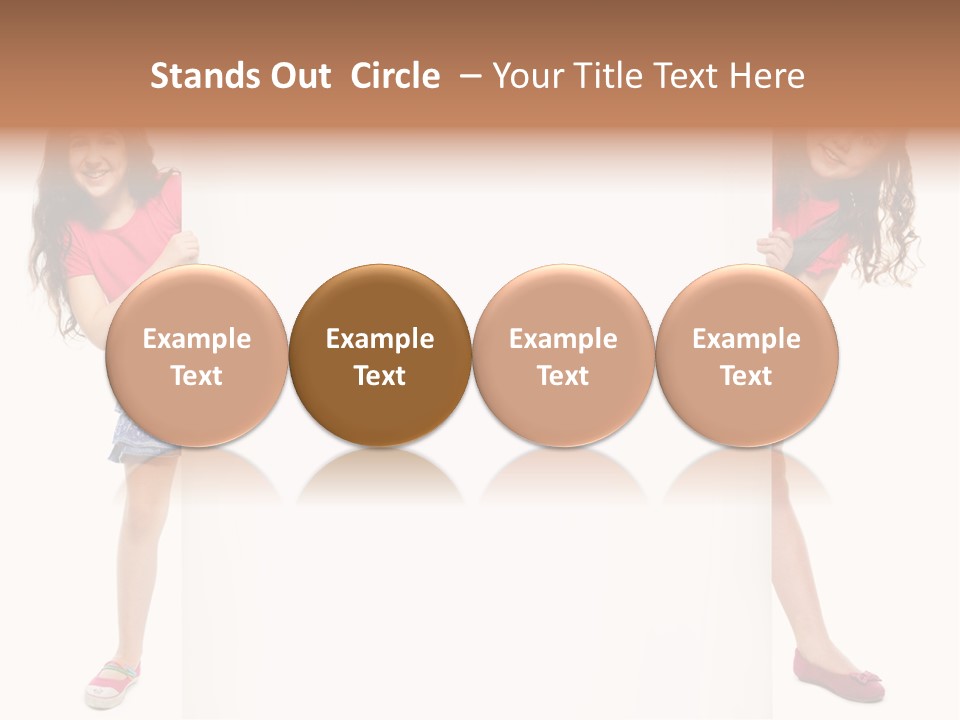 Team Friend Toothy Smile PowerPoint Template