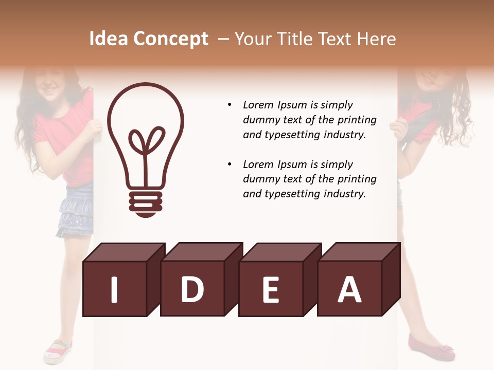 Team Friend Toothy Smile PowerPoint Template