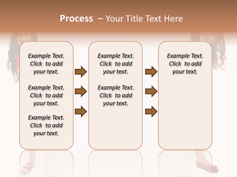 Team Friend Toothy Smile PowerPoint Template