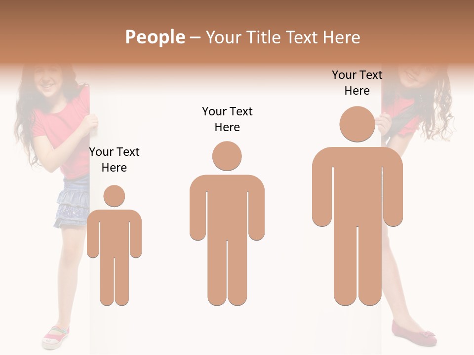 Team Friend Toothy Smile PowerPoint Template