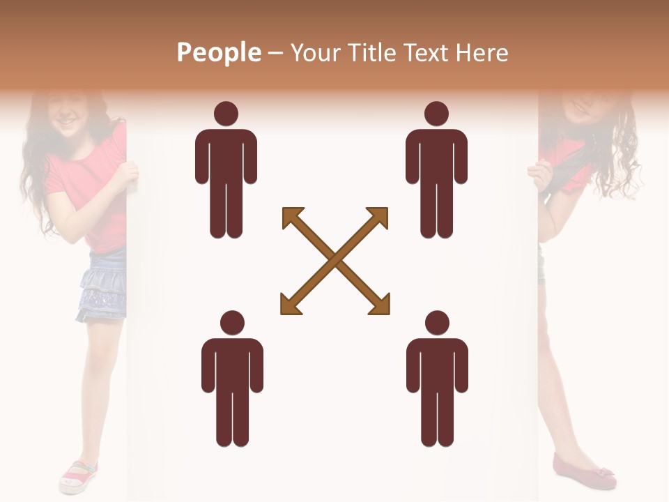 Team Friend Toothy Smile PowerPoint Template