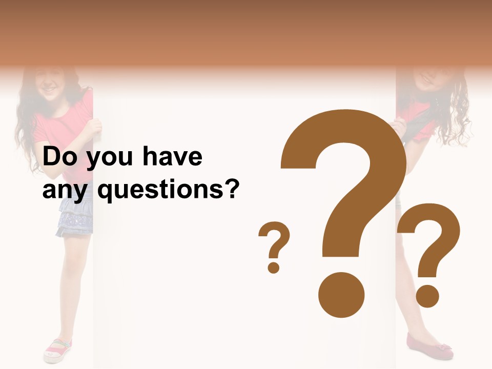 Team Friend Toothy Smile PowerPoint Template