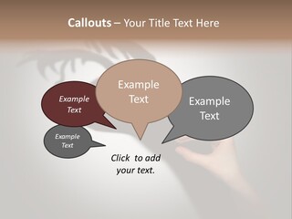 Adult Body Part Shock PowerPoint Template