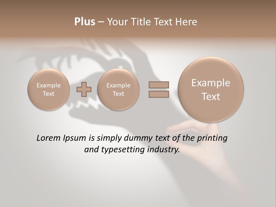 Adult Body Part Shock PowerPoint Template