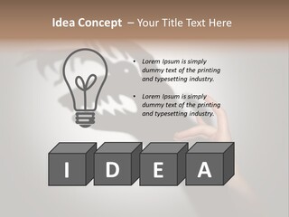 Adult Body Part Shock PowerPoint Template