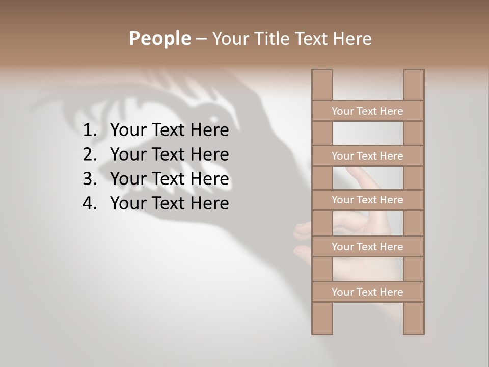 Adult Body Part Shock PowerPoint Template
