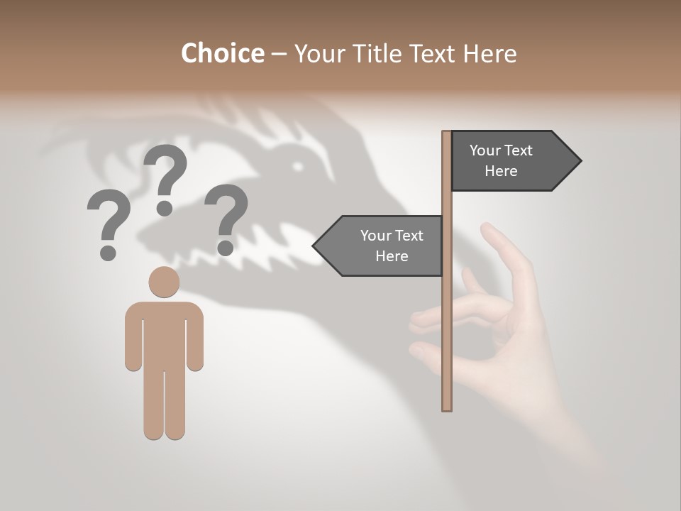 Adult Body Part Shock PowerPoint Template
