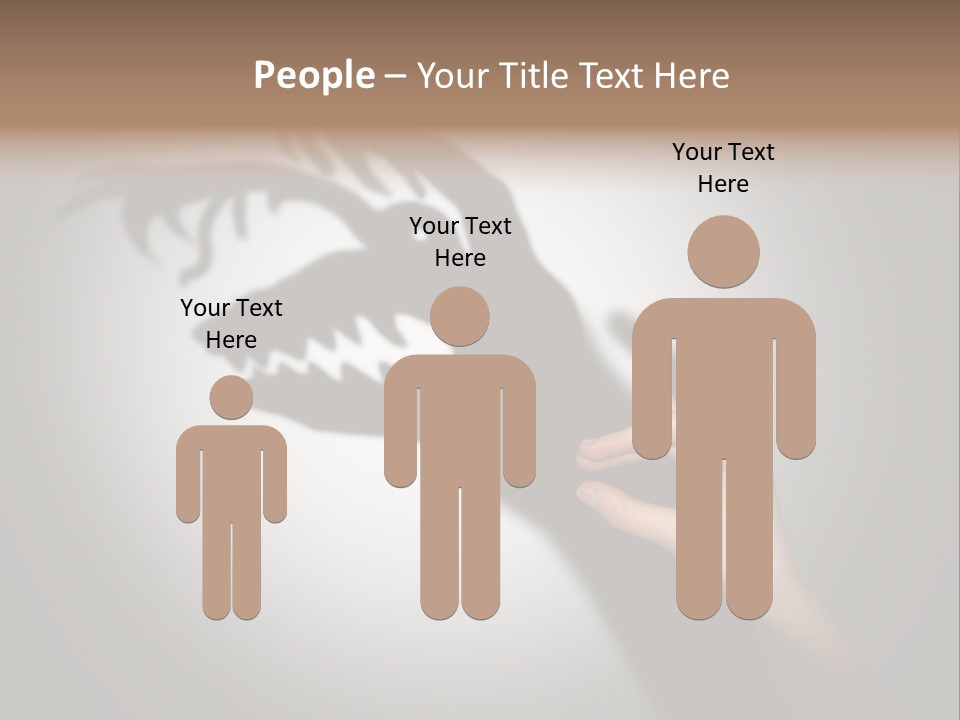 Adult Body Part Shock PowerPoint Template
