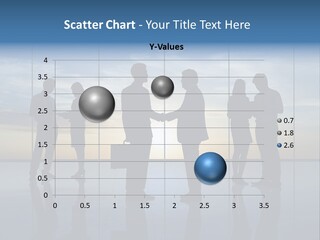 Handshake Office Worker Trading PowerPoint Template