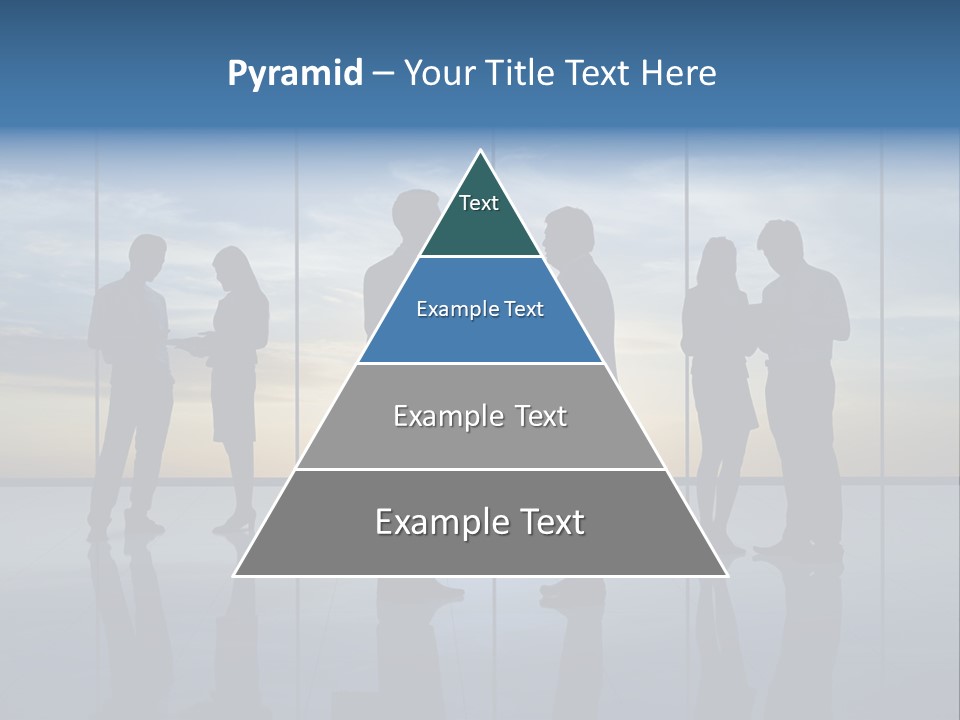 Handshake Office Worker Trading PowerPoint Template