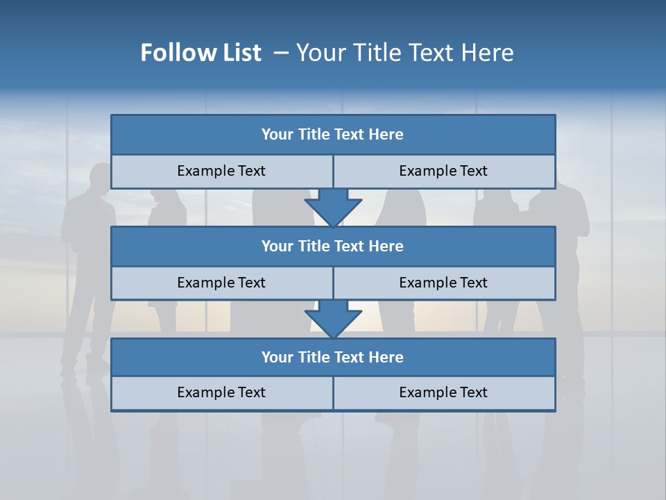 Handshake Office Worker Trading PowerPoint Template