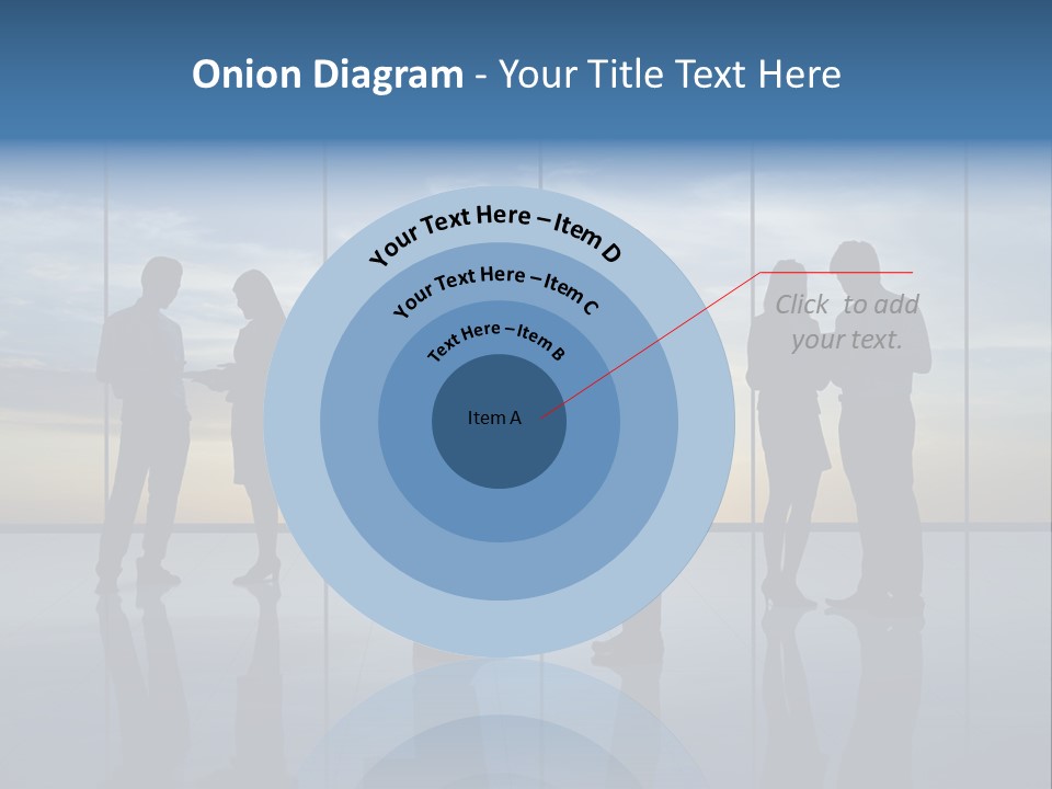 Handshake Office Worker Trading PowerPoint Template