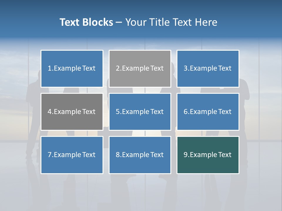 Handshake Office Worker Trading PowerPoint Template