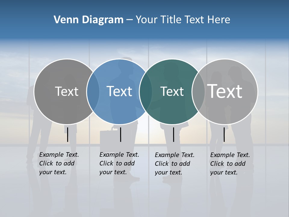 Handshake Office Worker Trading PowerPoint Template