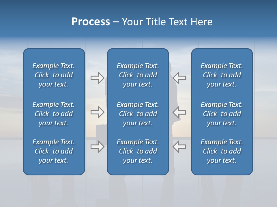 Handshake Office Worker Trading PowerPoint Template