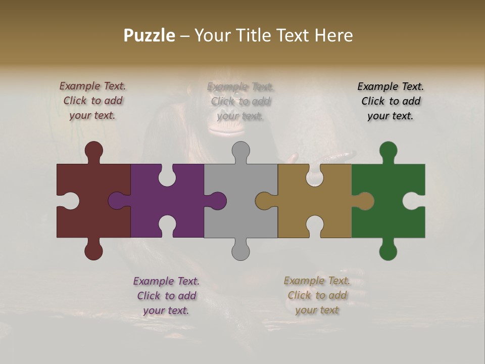 Hairy Nature Animals In The Wild PowerPoint Template