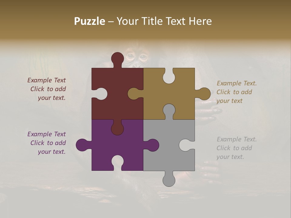 Hairy Nature Animals In The Wild PowerPoint Template