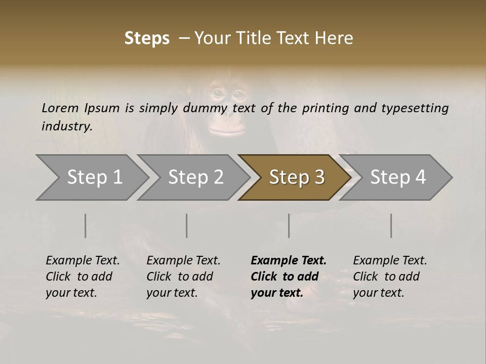Hairy Nature Animals In The Wild PowerPoint Template