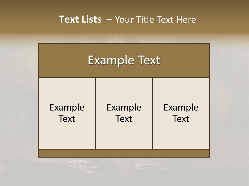 Hairy Nature Animals In The Wild PowerPoint Template