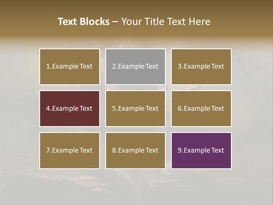 Hairy Nature Animals In The Wild PowerPoint Template