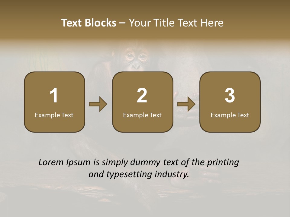 Hairy Nature Animals In The Wild PowerPoint Template